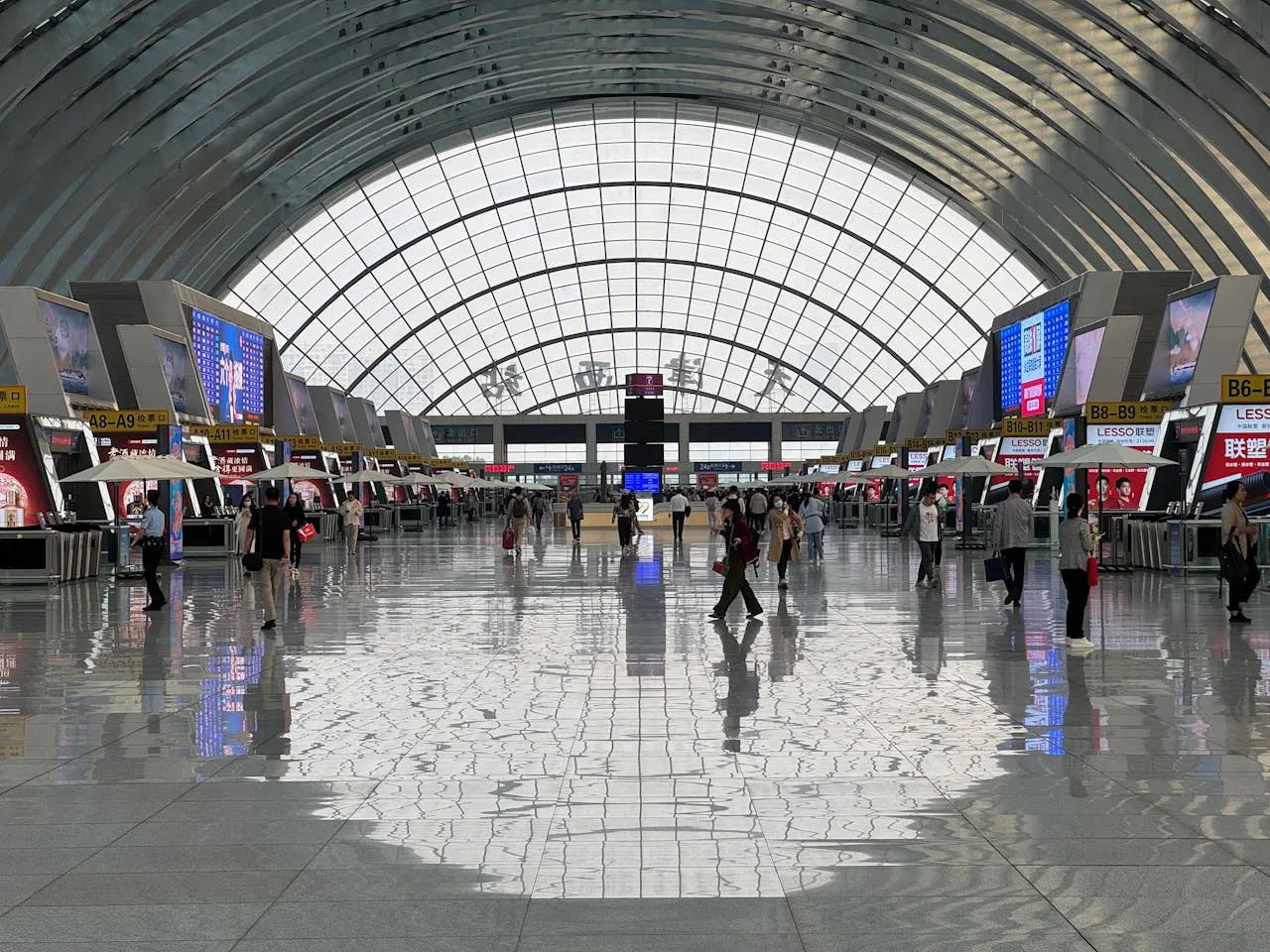Podgorica Airport, the main international airport in Montenegro